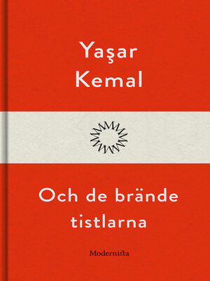 cover image of Och de brände tistlarna